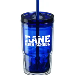 Clarity Acrylic Tumbler with Straw - 16 oz.