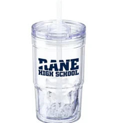 Clarity Acrylic Tumbler with Straw - 16 oz.