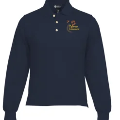Classic Combed Cotton Pique Long Sleeve Polo