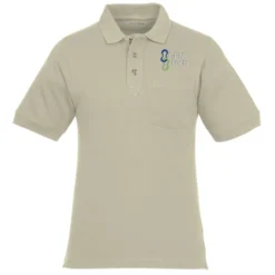 Classic Combed Cotton Pique Polo with Pocket