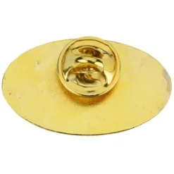 Classic Die Cast Lapel Pin - Oval - Gift Box