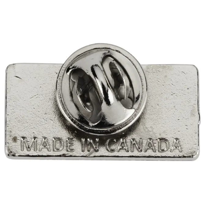 Classic Die Cast Lapel Pin - Rectangle - Gift Box