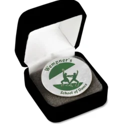 Classic Die Cast Lapel Pin - Round - Gift Box