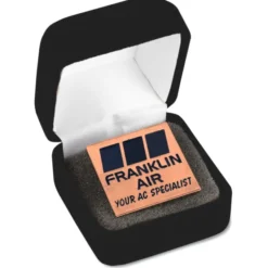 Classic Die Cast Lapel Pin - Square - Gift Box