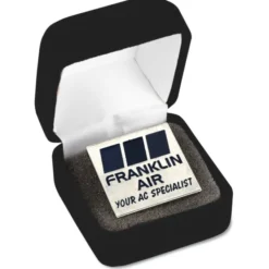 Classic Die Cast Lapel Pin - Square - Gift Box