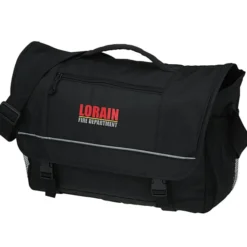 Classic Laptop Messenger Bag - Embroidered
