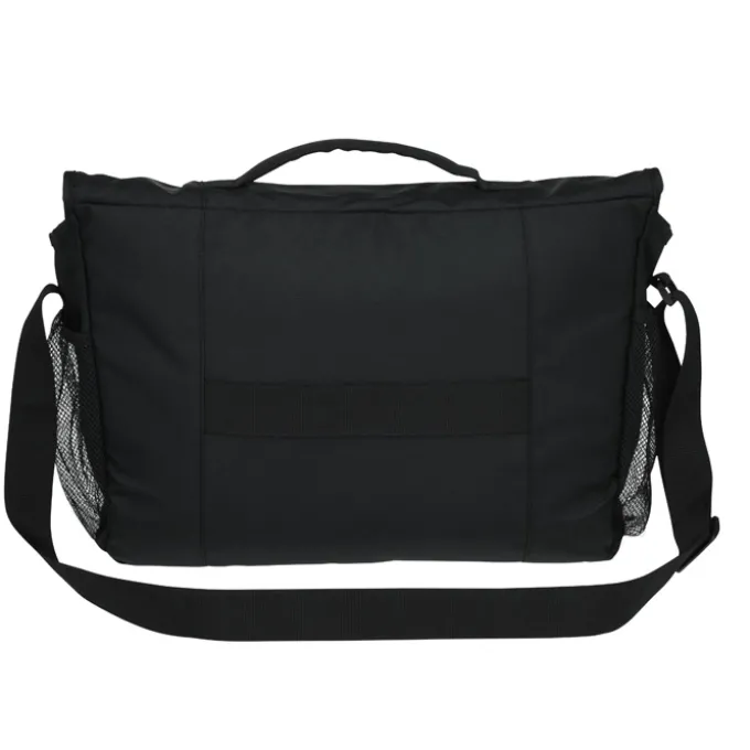 Classic Laptop Messenger Bag - Embroidered