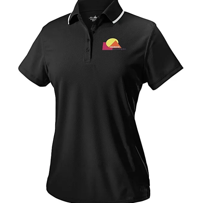 Classic Moisture Wicking Tipped Polo - Ladies'