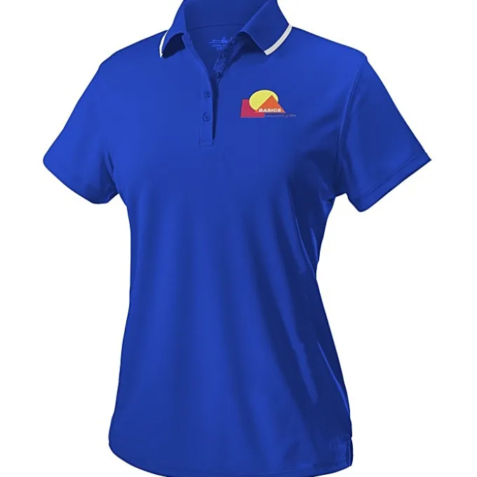 Classic Moisture Wicking Tipped Polo - Ladies'