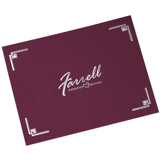 Classic Paper Certificate Folder