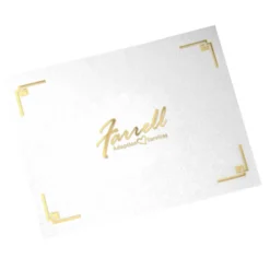 Classic Paper Certificate Folder
