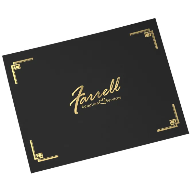 Classic Paper Certificate Folder