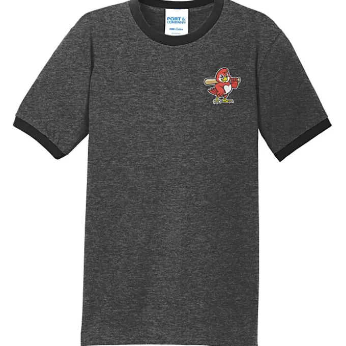 Classic Ringer T-Shirt - Colors - Embroidered