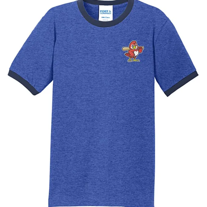 Classic Ringer T-Shirt - Colors - Embroidered