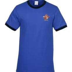 Classic Ringer T-Shirt - Colors - Embroidered