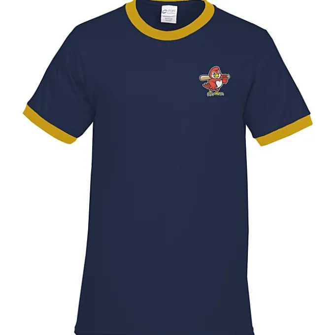 Classic Ringer T-Shirt - Colors - Embroidered
