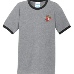 Classic Ringer T-Shirt - Colors - Embroidered