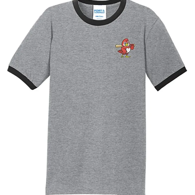 Classic Ringer T-Shirt - Colors - Embroidered