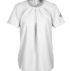 Classic Stretch Jewel Neck Blouse - Ladies'