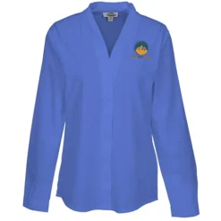 Classic Stretch V-Neck Blouse - Ladies'