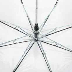 Clear Auto Open Folding Umbrella - 42-inch Arc