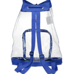 Clear Game Cinch Backpack