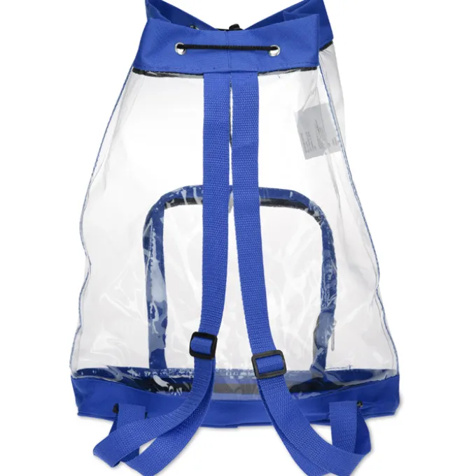 Clear Game Cinch Backpack