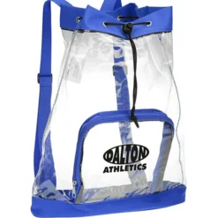 Clear Game Cinch Backpack