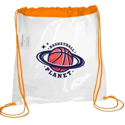 Clear Game Drawstring Sportpack - Full Color