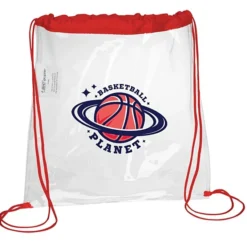 Clear Game Drawstring Sportpack - Full Color