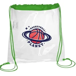 Clear Game Drawstring Sportpack - Full Color