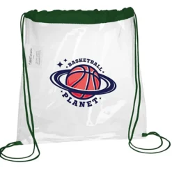 Clear Game Drawstring Sportpack - Full Color