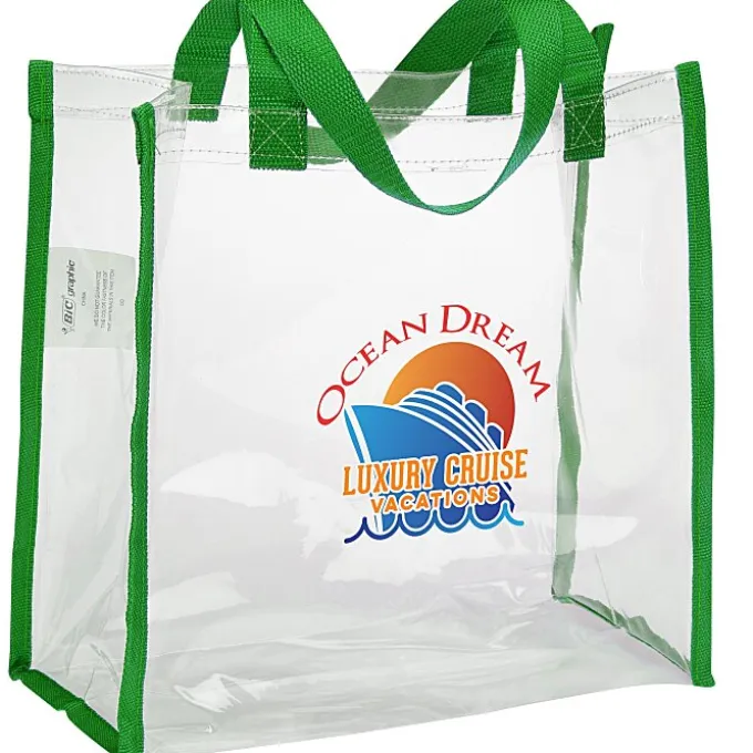 Clear Game Tote - Full Color