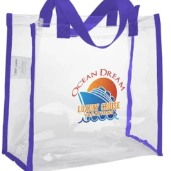 Clear Game Tote - Full Color