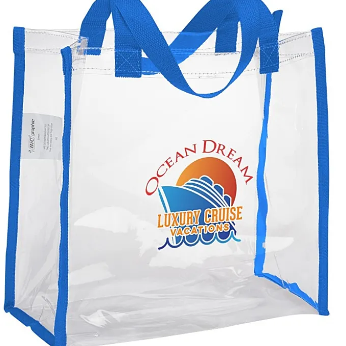 Clear Game Tote - Full Color