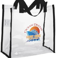 Clear Game Tote - Full Color