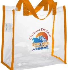 Clear Game Tote - Full Color