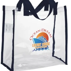 Clear Game Tote - Full Color