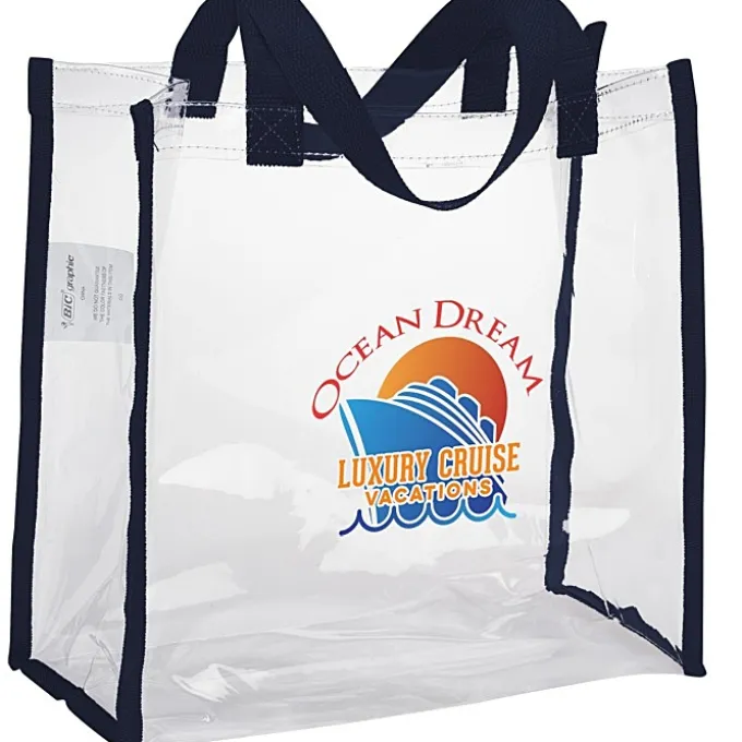 Clear Game Tote - Full Color