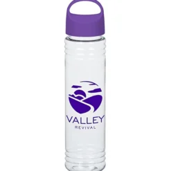 Clear Impact Adventure Bottle with Oval Crest Lid - 32 oz