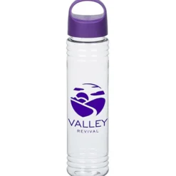 Clear Impact Adventure Bottle with Oval Crest Lid - 32 oz