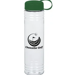 Clear Impact Adventure Bottle with Tethered Lid - 32 oz