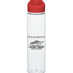 Clear Impact Adventure Bottle with Flip Carry Lid - 32 oz