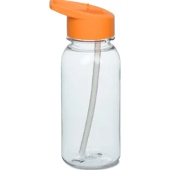 Clear Impact Cadet Bottle with Flip Straw Lid - 18 oz