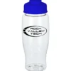 Clear Impact Comfort Grip Bottle with Flip Lid - 27 oz.