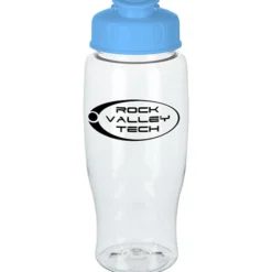 Clear Impact Comfort Grip Bottle with Flip Lid - 27 oz.