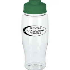 Clear Impact Comfort Grip Bottle with Flip Lid - 27 oz.