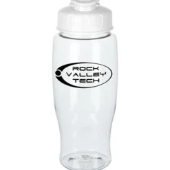 Clear Impact Comfort Grip Bottle with Flip Lid - 27 oz.