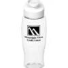 Clear Impact Comfort Grip Bottle with Flip Carry Lid - 27 oz.