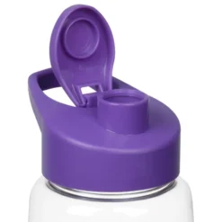 Clear Impact Comfort Grip Bottle with Flip Carry Lid - 27 oz.